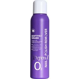 Depend O2 Nagellackremover Doftfri/Snabb 100ml