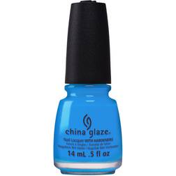 China Glaze Nail Lacquer Dj Blue My Mind 0.5fl oz