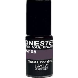 Layla Cosmetics One Step Gel Nail Polish #08 Anthracite 5ml