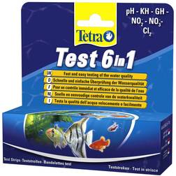 Tetra Test 6 in 1 Water Testing-strips: 25 pcs