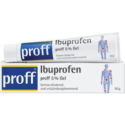 Ibuprofen Proff 5% 50g Gele