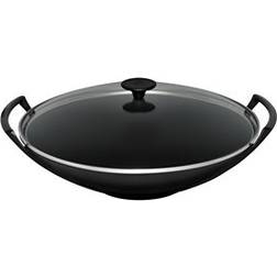 Le Creuset Matte Black med lock 4.5 L 36 cm