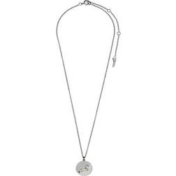 Pilgrim Leo Necklace - Silver/Transparent