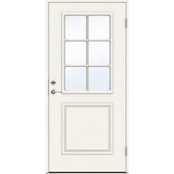 Swedoor Smetana Ytterdør Klarglass S 6020-G10Y H (100x200cm)