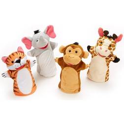 Melissa & Doug Zoo Friends Hand Puppets