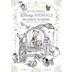 Art Therapy: Disney Animals: 100 Images to Inspire Creativity and Relaxation (Art of Coloring) (Hardcover, 2016)