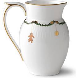 Royal Copenhagen Star Fluted Christmas Melkemugge 0.39L