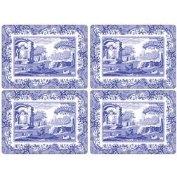 Spode Blue Italian Place Mat White, Blue (40.1x29.8cm)