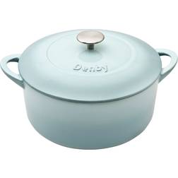 Denby Pavilion Cast Iron Round with lid 4 L 24 cm