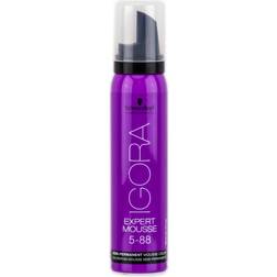 Schwarzkopf Igora Expert Mousse #5-88 Light Brown Red Extra 100ml