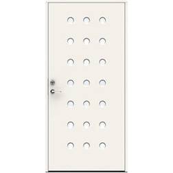 Swedoor Domino Ytterdør Klarglass S 9000-N H (90x200cm)