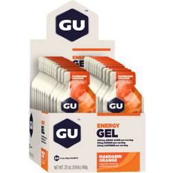 Gu Energy Gels with Caffeine Madarin Orange 32g x 24 24 Stk.