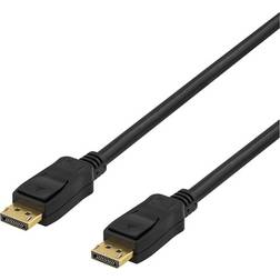 Deltaco DisplayPort - DisplayPort (with latches) 10m