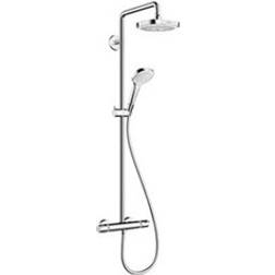 Hansgrohe Croma Select E 180 Showerpipe 2jet (27256400) Hvit