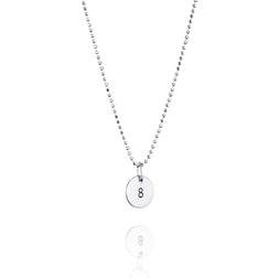 Efva Attling Baby Luck Silver Pendant Necklace - 36cm