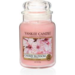 Yankee Candle Cherry Blossom Large Pink Scented Candle 22oz