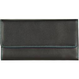 Mywalit Tri-Fold Zip Wallet - Black Pace