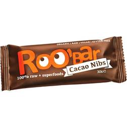 Roo-Bar Raw Energy Bar Cacao Nibs & Almonds 30g 1 Stk.