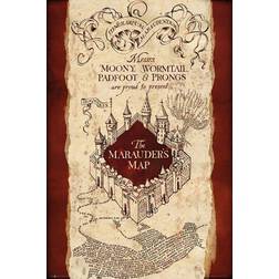 GB Eye Harry Potter Marauders Map Maxi Poster 24x36"