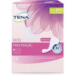 TENA Lady Mini Magic Pantiliners 34-pack