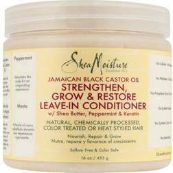 Shea Moisture Jamaican Black Castor Oil Strengthengrow & Restore Leave-In Conditioner 16fl oz