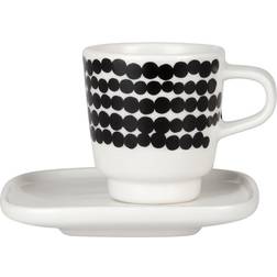 Marimekko Oiva Räsymatto Espressokopp 5cl