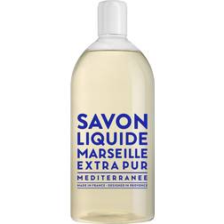 Compagnie de Provence Savon De Marseille Extra Pur Liquid Soap Mediterranean Sea Refill 1000ml