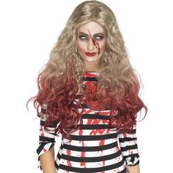 Smiffys Deluxe Zombie Blood Drip Wig