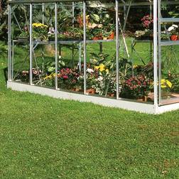 Halls Greenhouses Popular 106 Foundation 6.2m² Aluminium, Edelstahl