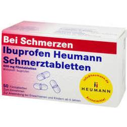 Ibuprofen Schmerztabletten 400mg 50 Stk. Tablette