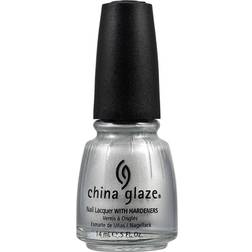 China Glaze Nail Lacquer Platinum Silver 14ml