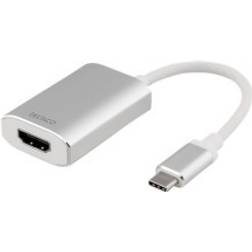 Deltaco USB C - HDMI 2.0 M-F Adpater 0.2m