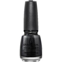 China Glaze Nail Lacquer Black Diamond 0.5fl oz