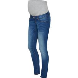 Mamalicious Maternity Jeans Blue/Medium Blue Denim (20008294)