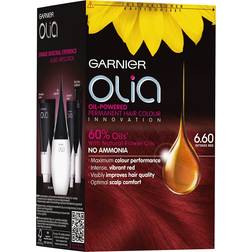 Garnier Olia Permanent Hair Color #6.60 Intense Red