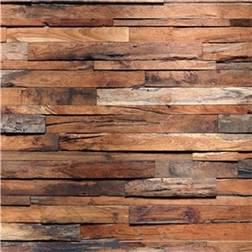 Ideal Decor Murals Wooden Wall (00150)