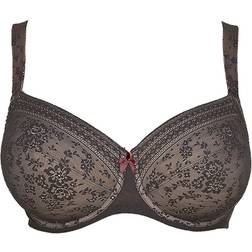 Rosa Faia Fleur Underwire Bra - Black