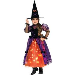 Rubies Girl's Pretty Witch Light Up Costume