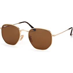 Ray-Ban Hexagonal Flat Polarized RB3548N 001/57