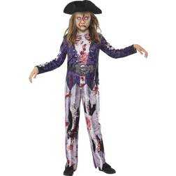 Smiffys Deluxe Jolly Rotten Pirate Girl Costume