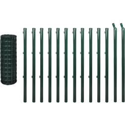 vidaXL Set Euro Fence 39.4"x82ft