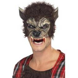 Smiffys Werewolf Half Face Mask