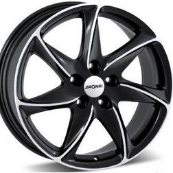 Ronal R51 Black Polished 7x16 5/112 ET45 B76