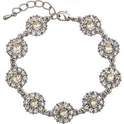 Lily and Rose Sofia Bracelet - Silver/Transparent