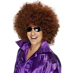 Smiffys Afro Wig Mega Huge Brown