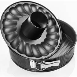 Zenker Black Metallic Flat and Funnel Base Springform 24 cm