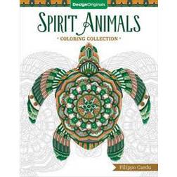 Spirit Animals (Filippo Cardu Coloring Collection) (Paperback)