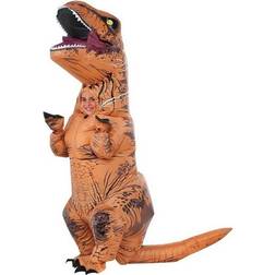 Smiffys Oppblåsbar T-Rex Jurassic World Kostyme til Gutter
