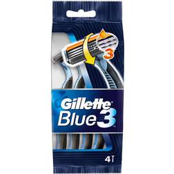 Gillette Blue3 Disposable Razor 4-pack