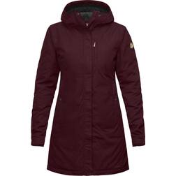 Fjällräven Kiruna Padded Parka W - Dark Garnet